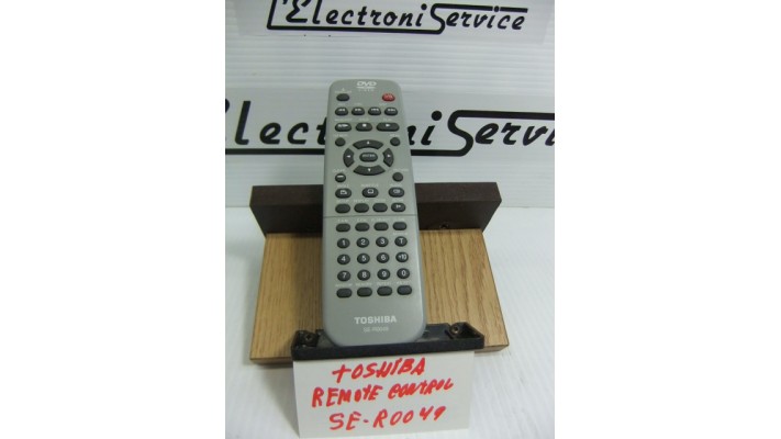 Toshiba  SE-R0049 dvd   remote control  .